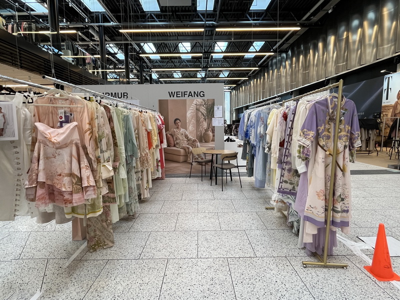 公司参加丹麦哥本哈根服装展览会 CIFF